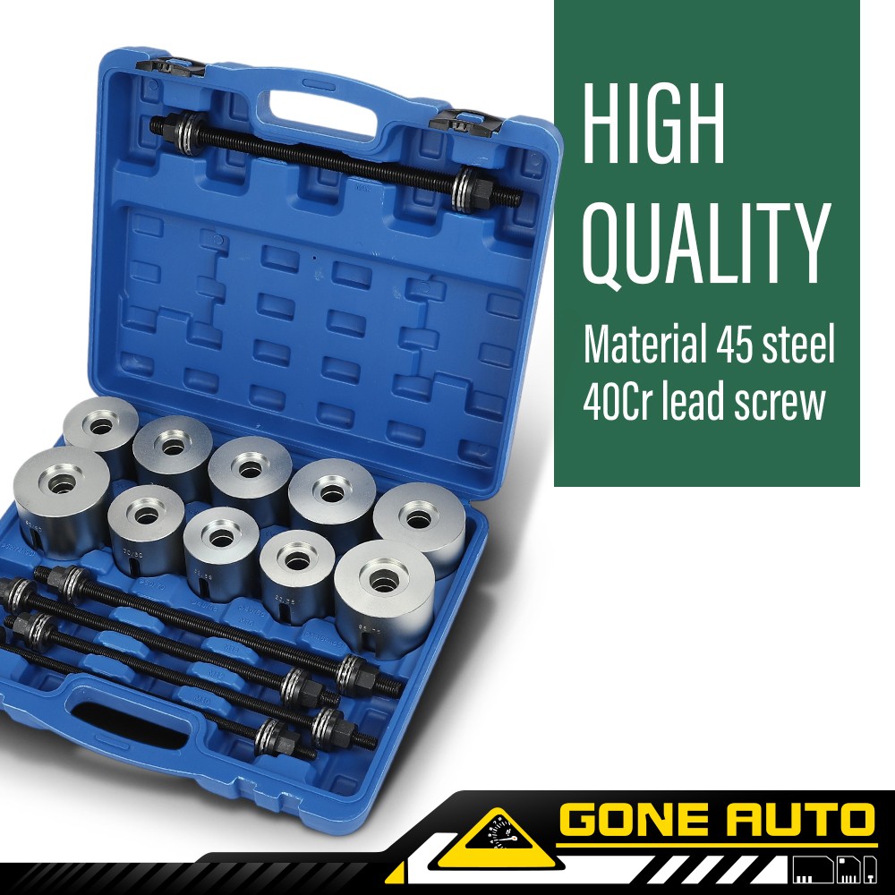 Press Pull Sleeve Kit Universal 27pcs Bush & Bearing Removal Insertion Tool Set