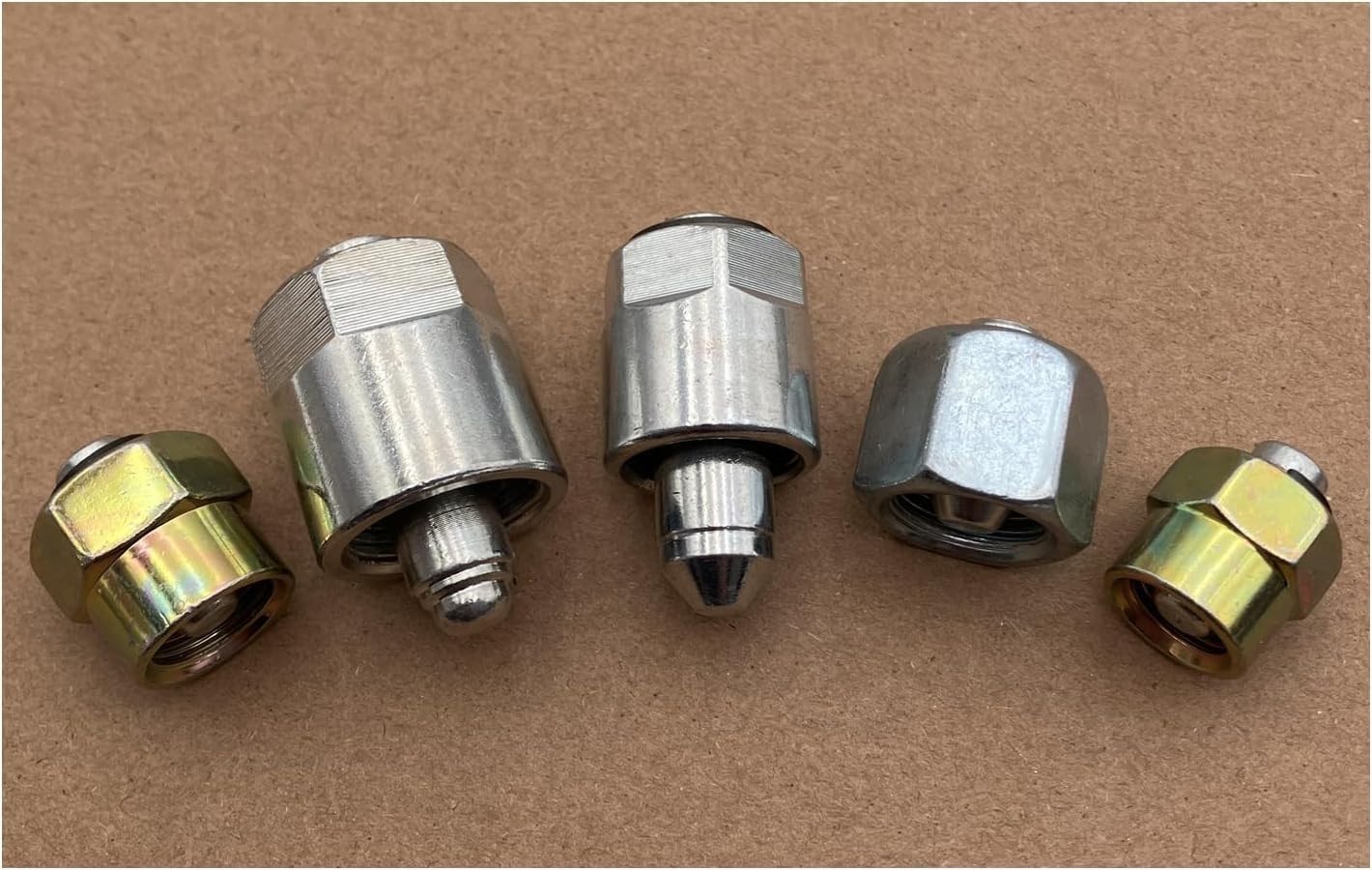 5PCS Common Rail Fuel Injector Block-Off Caps – 12|14|16|18|20Mm Diesel Fuel Lin