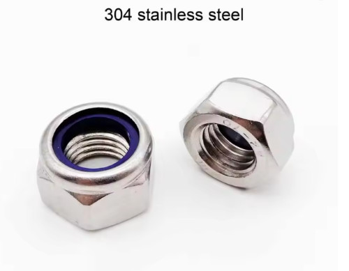 DIN985 Nylon Lock Nuts (Nyloc) Stainless Steel & Black Zinc-Plated, Multi size