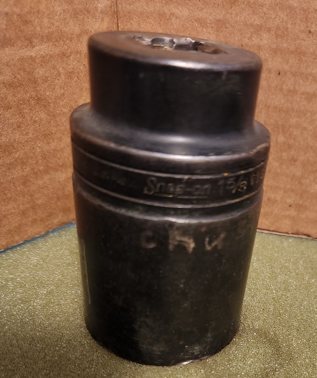 Snap On SIM522, 1-5/8″ Impact Socket, 3/4″ drive, Industrial Finish Lot 3292