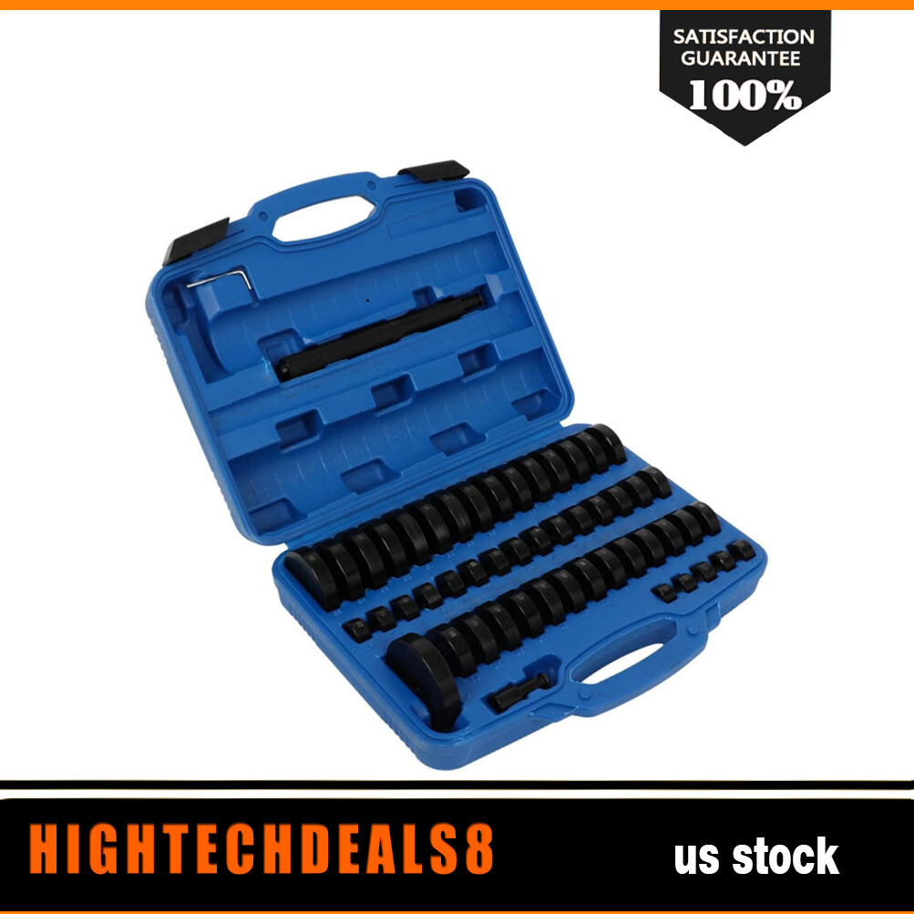 52Pc Custom Bushing Bearing Seal Driver Set Transmission Removal Puller Tool Kit