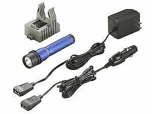 Streamlight 74343 Strion Led Anodized Blue Kit Flashlight Ac/Dc Brand New!