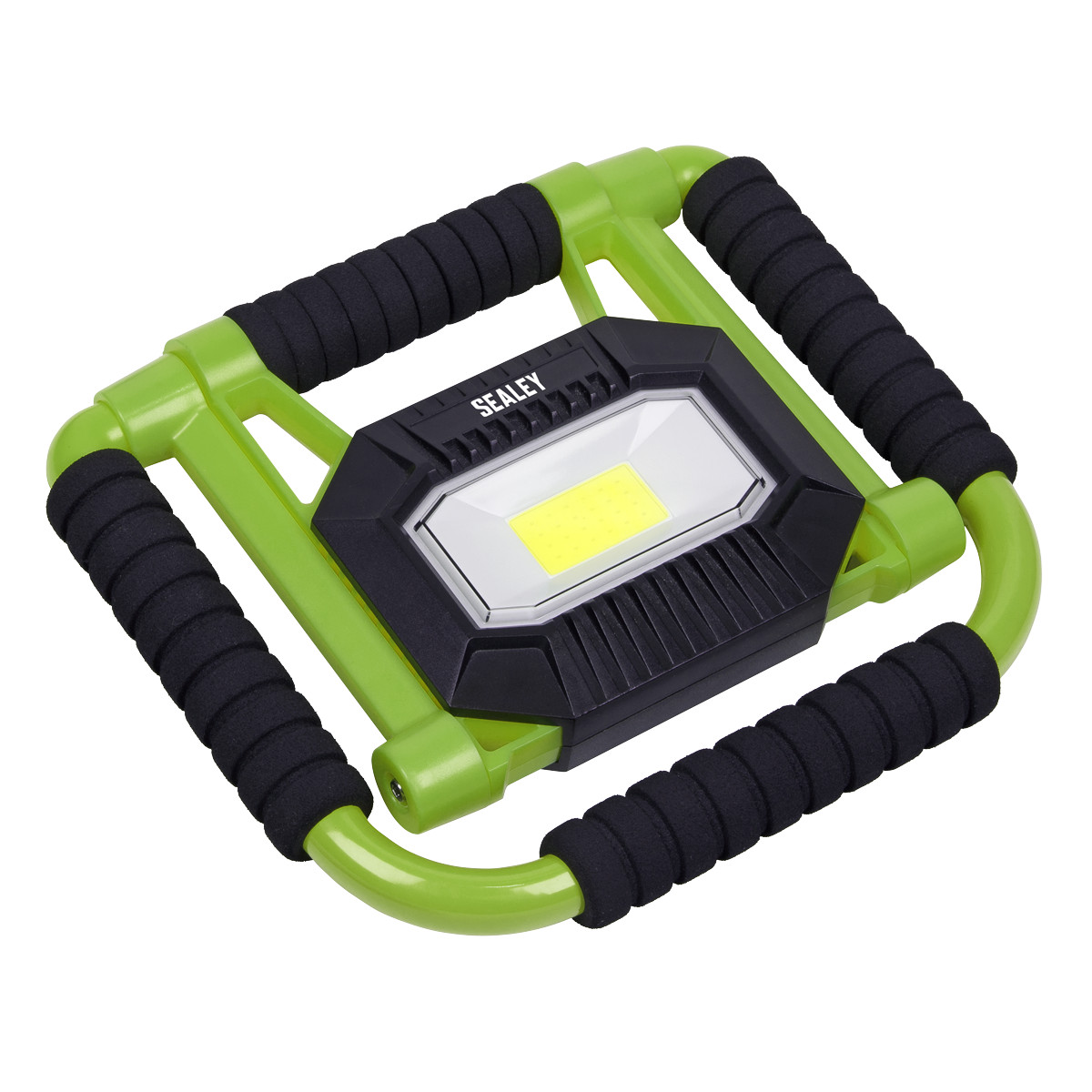 Sealey LEDFL10W Rechargeable Portable Fold Flat Floodlight 10W COB LED
