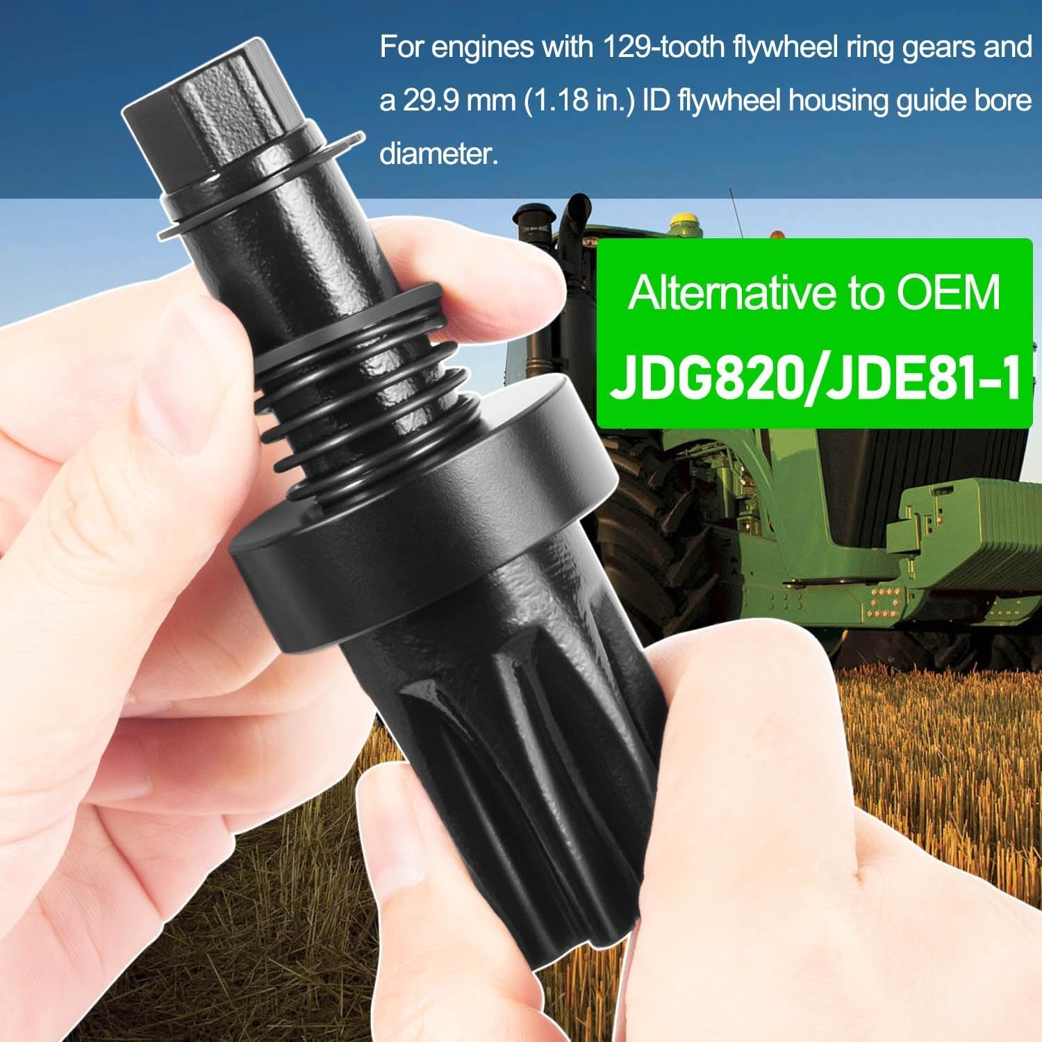 JDG820 Engine Turning Tool for John Deere Tractors JDE81-1 4024, 4039, 4045