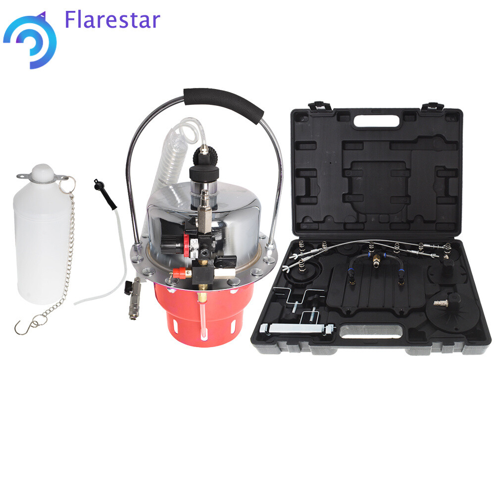 Portable Pneumatic Air Pressure Brake Kit and Clutch Bleeder Valve System Kit