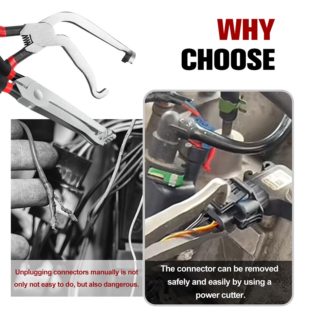 Auto Electrical Disconnect Pliers Connector & Terminal Removal Tool Kit for Cars