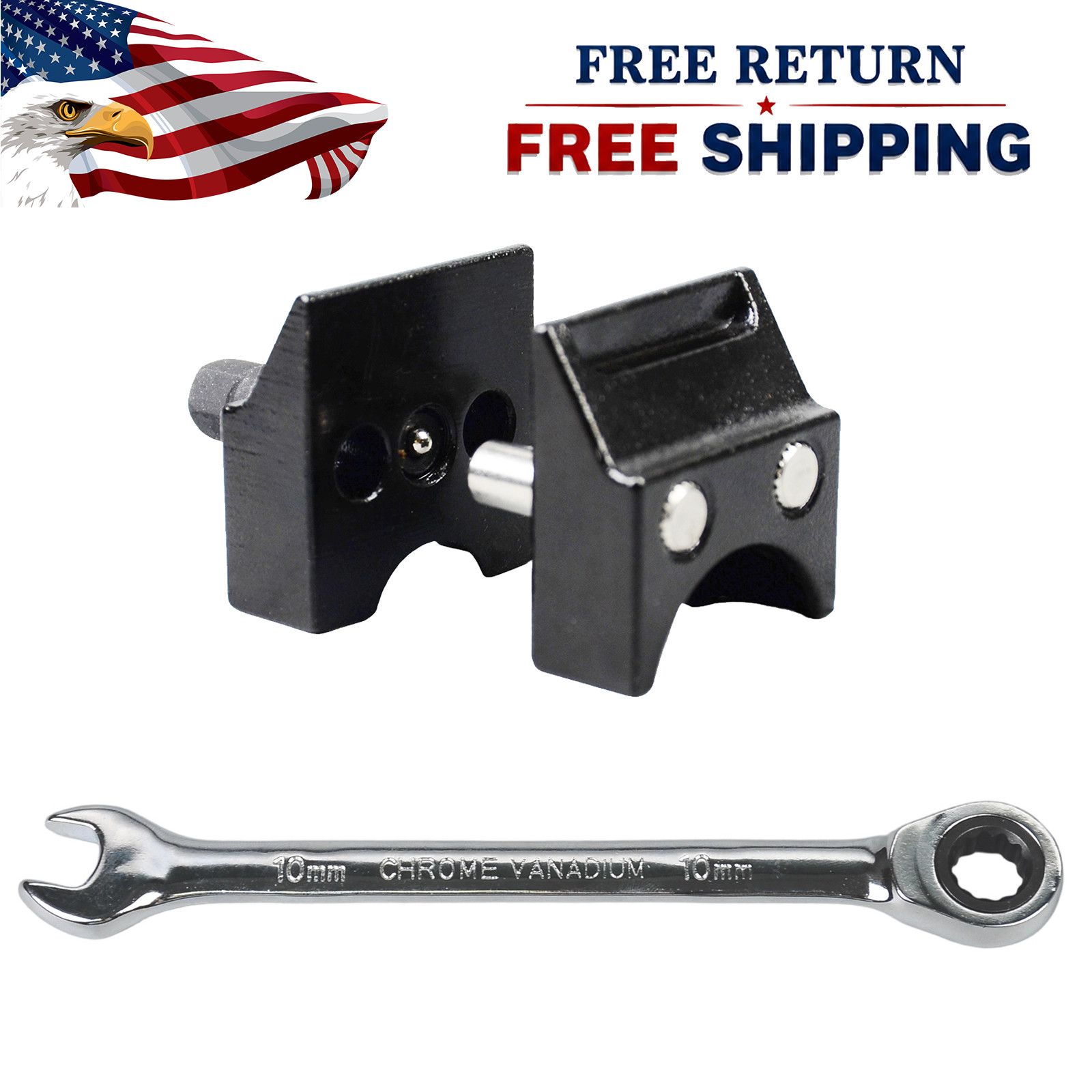 New With 10mm Wrench Strut Split Hub Steering Knuckle Spreader Tool 13Nm US