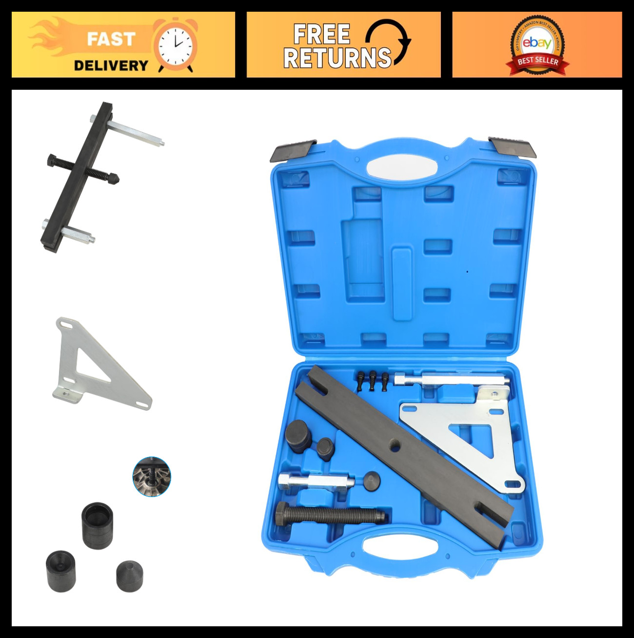 Dual Clutch DSG 7 Speed Transmission Housing Removal Tool Kit for VW Audi 0AM Ge