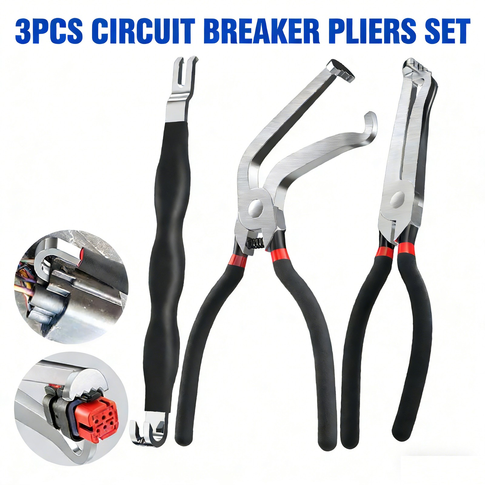 Electrical Disconnect Pliers 60° Connector Separator Automotive Terminal Tool