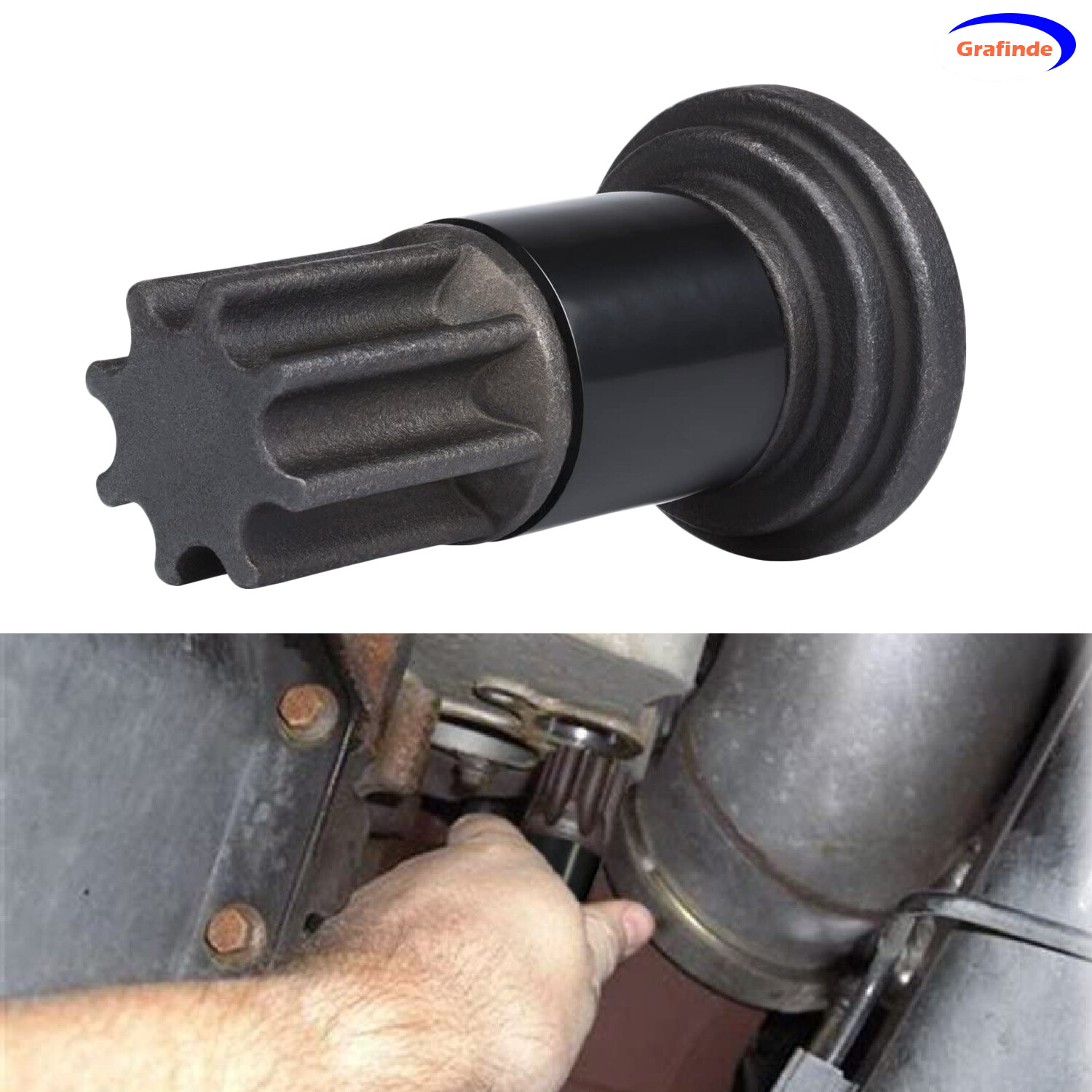 Engine Barring/Rotating Tool for Cummins B/C Series Dodge Pickups 3.9L,5.9L,6.7L