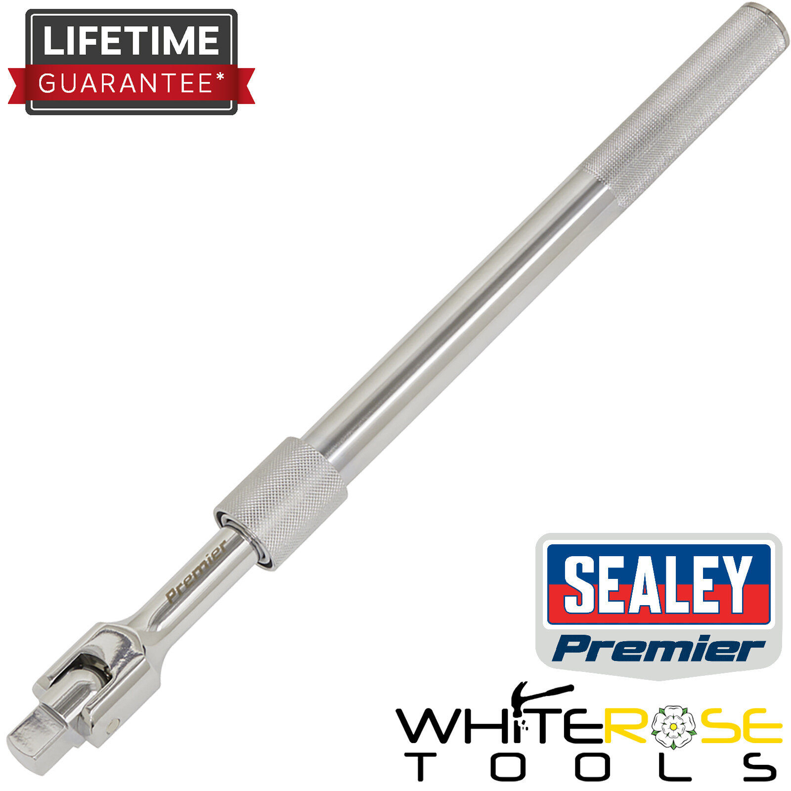 Sealey Breaker Bar Extendable 3/4″Sq Drive 540-800mm Premier Power Bar Wrench