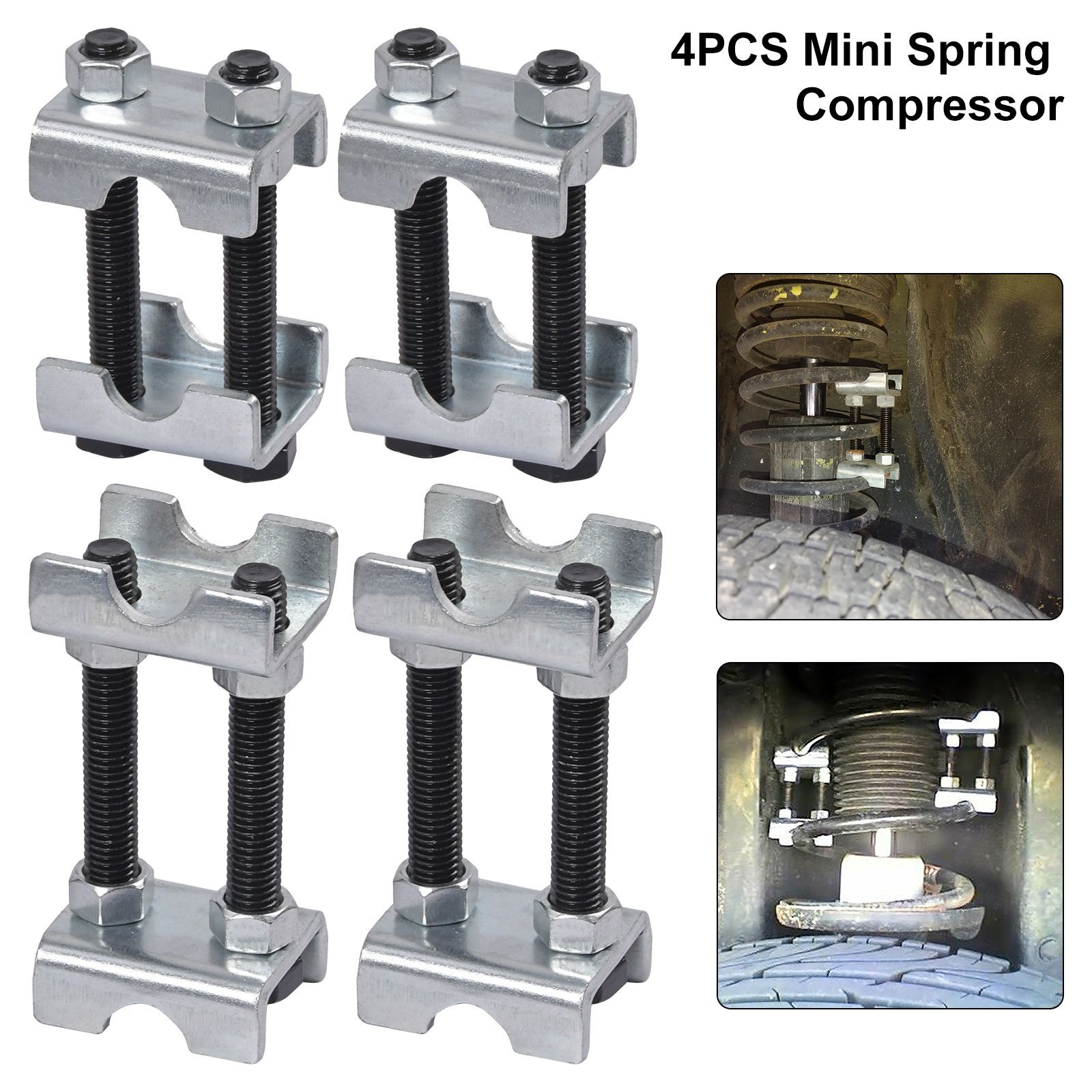 4 Set 2-Way Adjustable Lift Or Lower Spring Spacer Coil Spring Compressor Tool