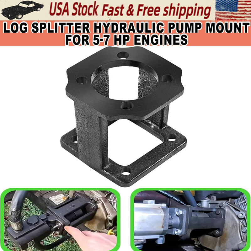 Log Splitter Hydraulic Pump Mount Replacement Brackets for 5-7 Hp Engines