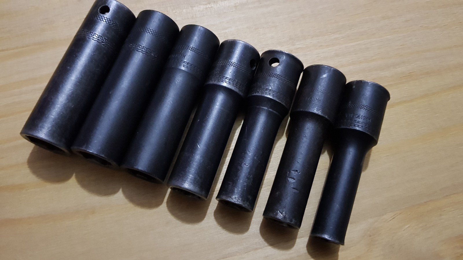 Mac tools Metric Precision Torque – 1/2″ drive deep impact hex edge sockets