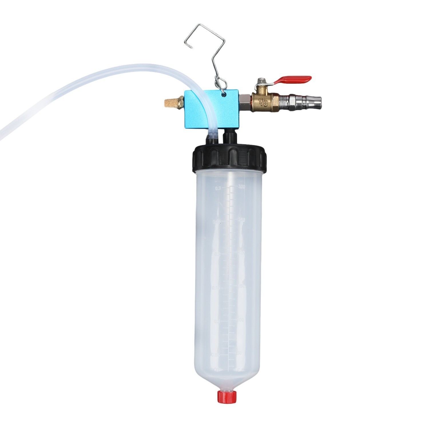 Fluid Extractor Pump 300ml Tank for Brake Clutch Oil Change Car Motorcycle Kit