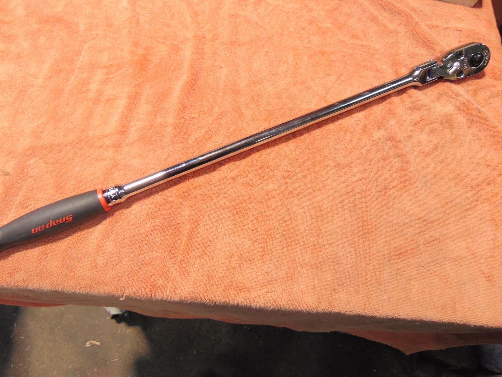 Snap On SHRLF80A – 1/2″ Drive Dual 80 Tech Long Flex Head Quick Release Ratchet