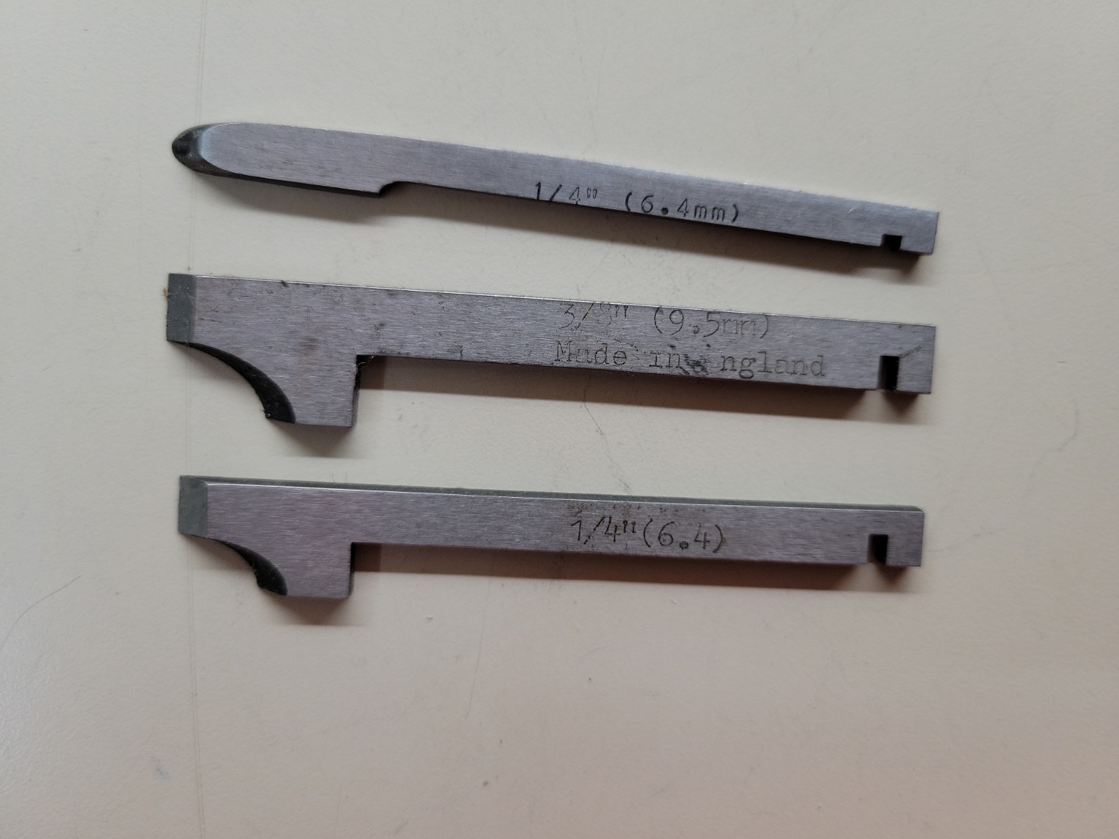 Paragon Clifton Plane Cutters Beading Quarter Flute Filletster for Stanley 45 55