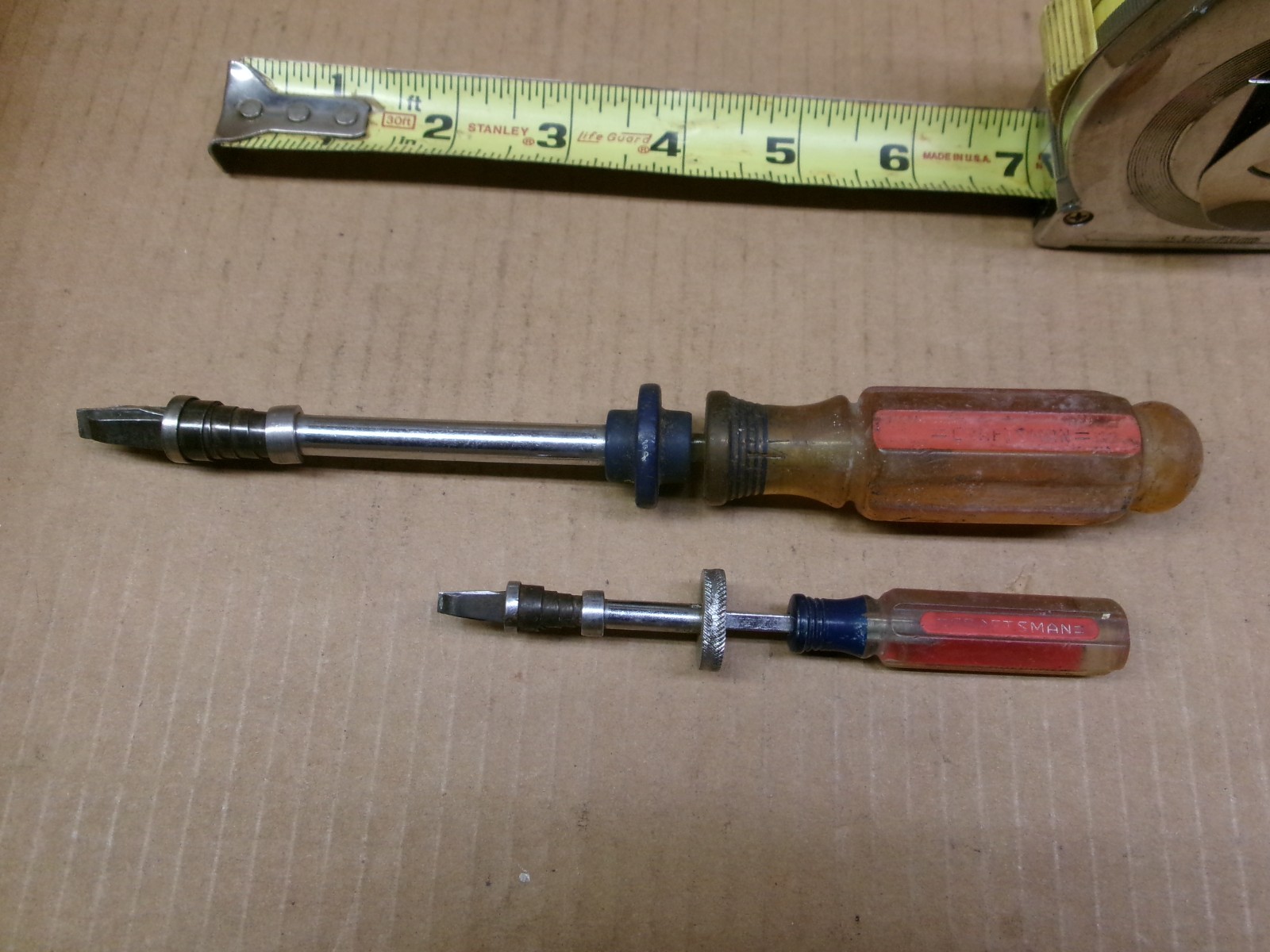 Craftsman USA 2-piece Screw-Holding Screwdriver Set / Lot