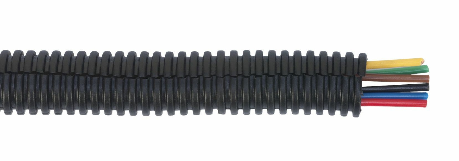 Sealey CTS12100 Convoluted Cable Sleeving Split 12-16mm 100m