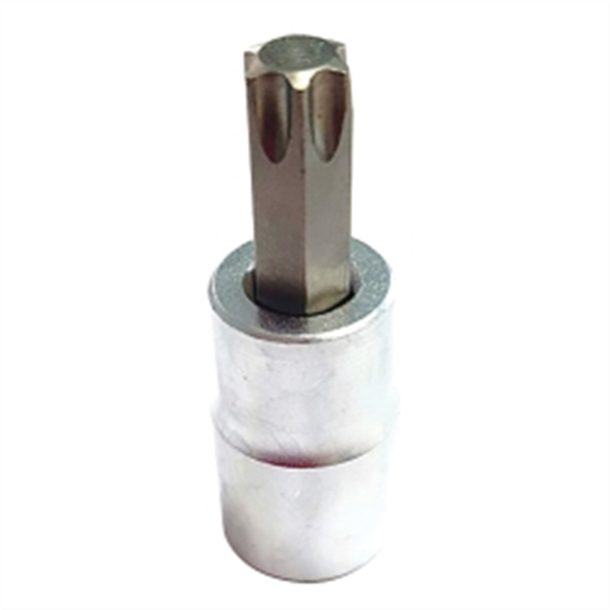 VIM Tools T40 TORX, Gun Metal Gray Bit, Satin Chrome 3/8 Inch Square Drive Bit H