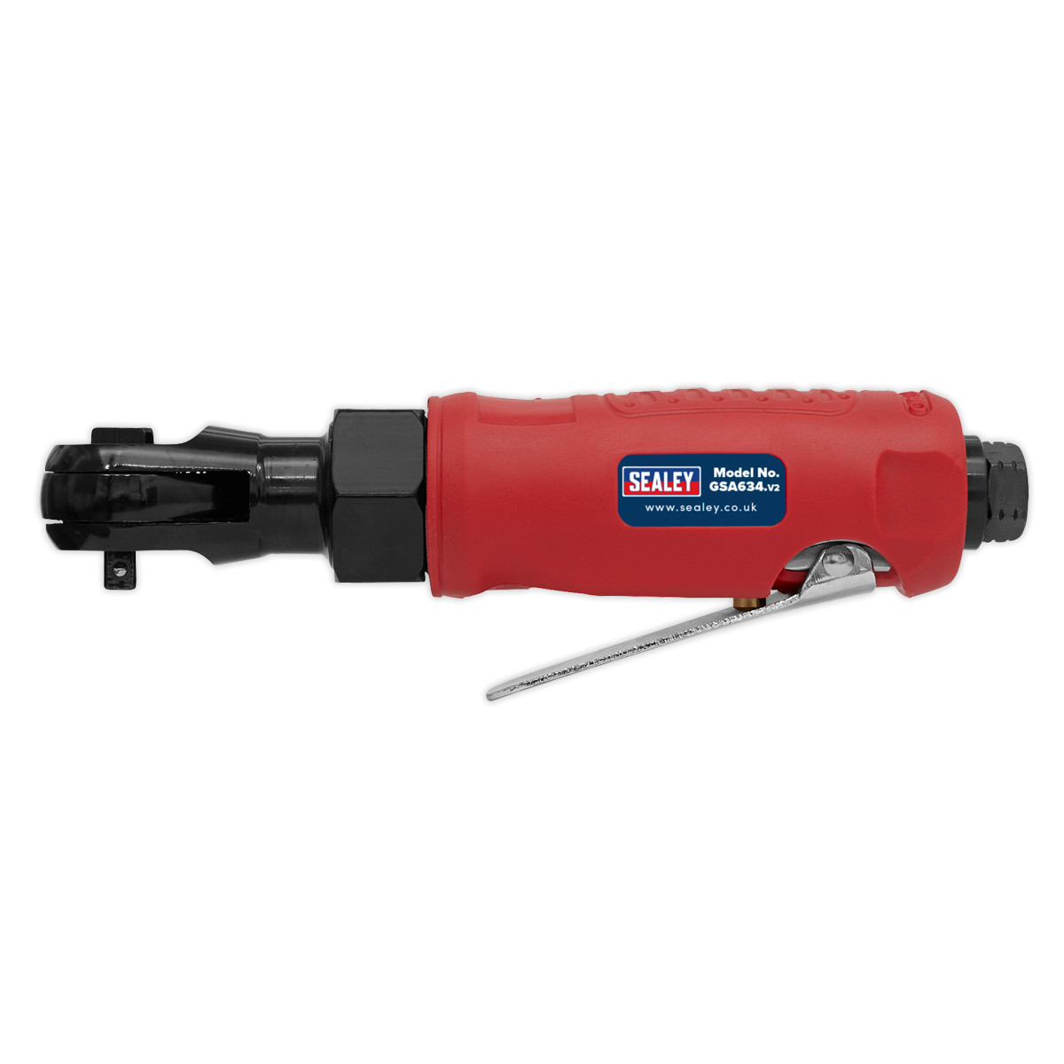 Sealey GSA634 Compact Air Ratchet Wrench 1/4″Sq Drive