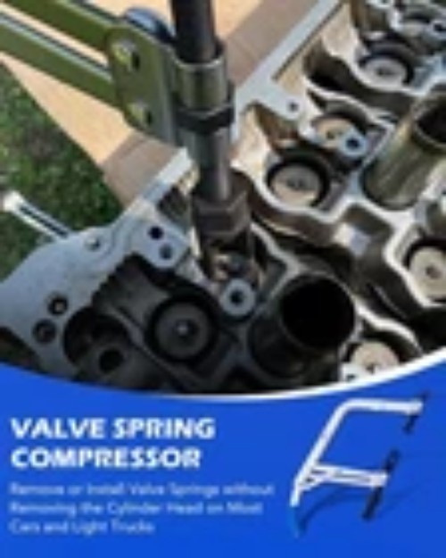 Heavy-Duty Valve Spring Removal Tool for Cars, ATVs, & Light Trucks – Galvanized