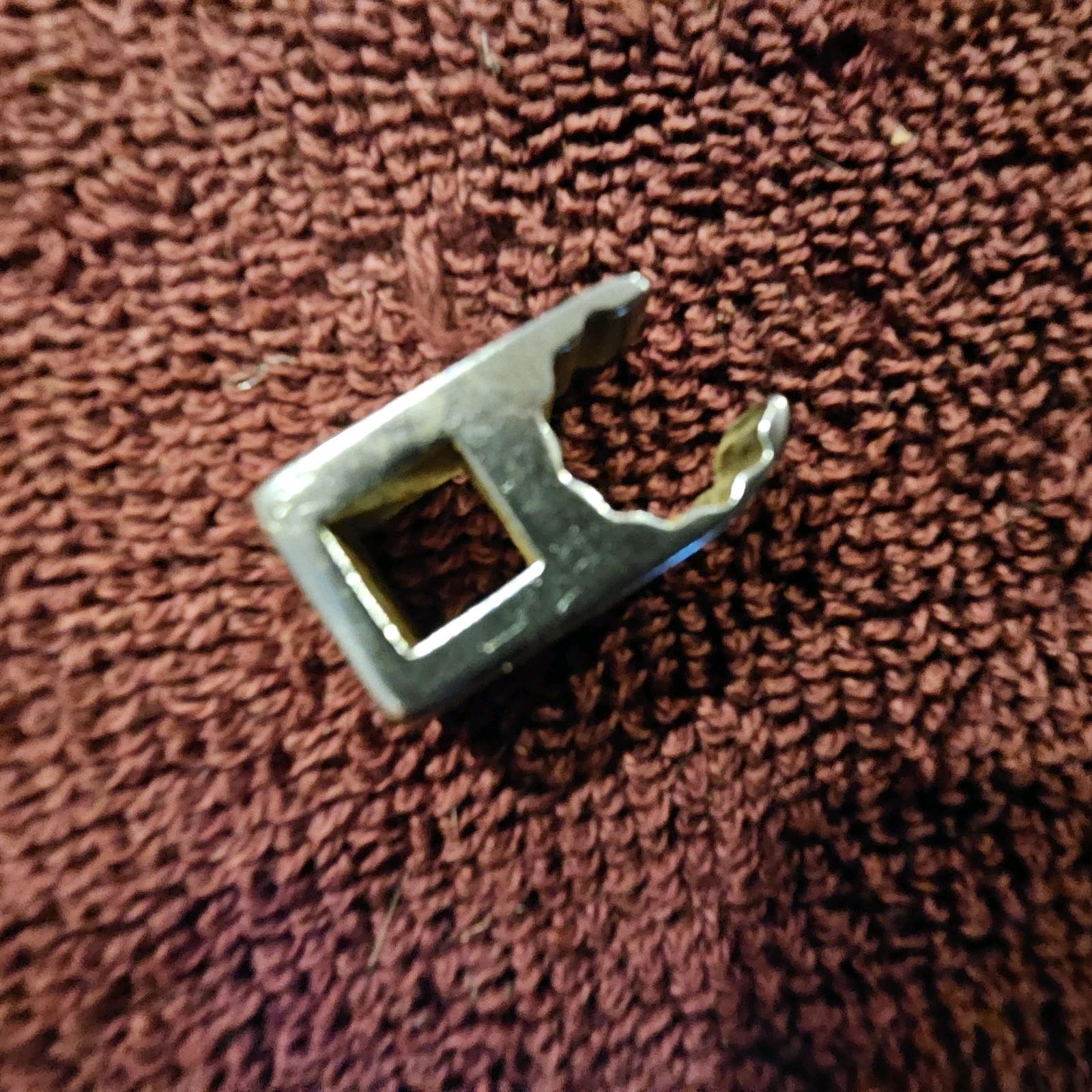 Vintage Loc-Rite 11/32″ Deep Flare Nut Crow Foot Socket, 1/4″ Dr. 12 Pt.