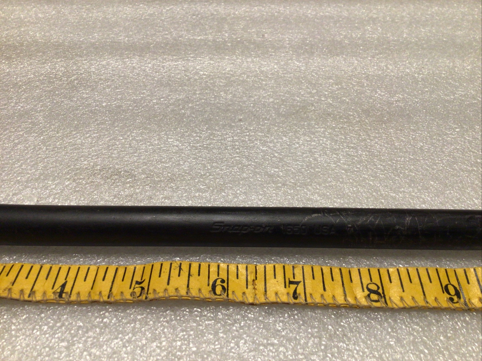 Snap On 1650 – Rolling Head, Ind. Finish, Pry Bar, 16” Inch Long-USA-NICE-