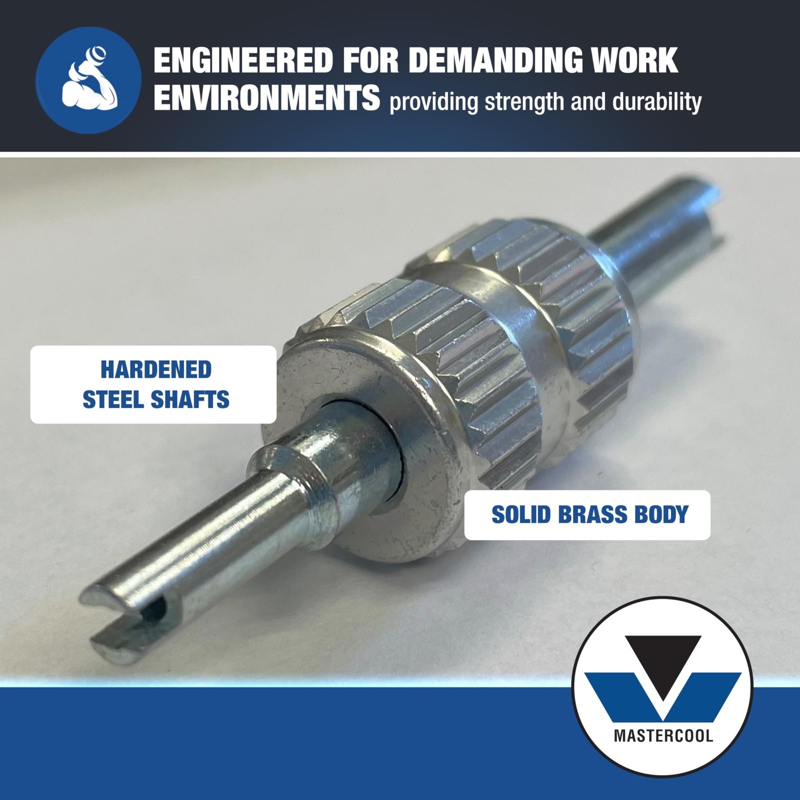 Valve Core Remover Installer Tool – Double-Ended for R12/R134a & Large Bore Core