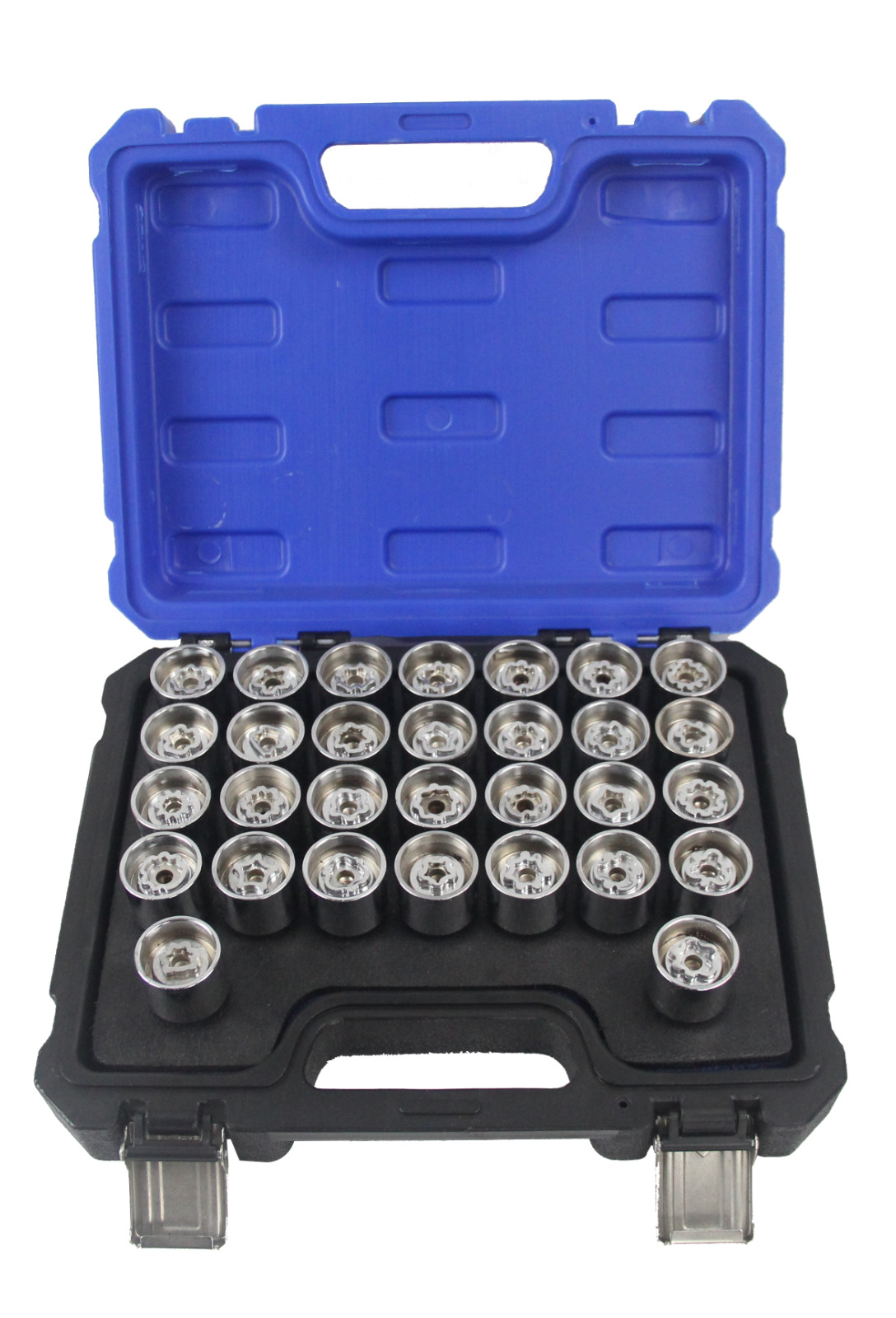 30PCS Wheel Locking Anti-Theft Screws Removal Install Sockets Tool Set for Benz