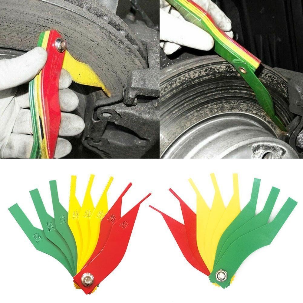8pcs Brake Disc Pad Measure Gauge Check Set 2mm-12mm Metric High Quality