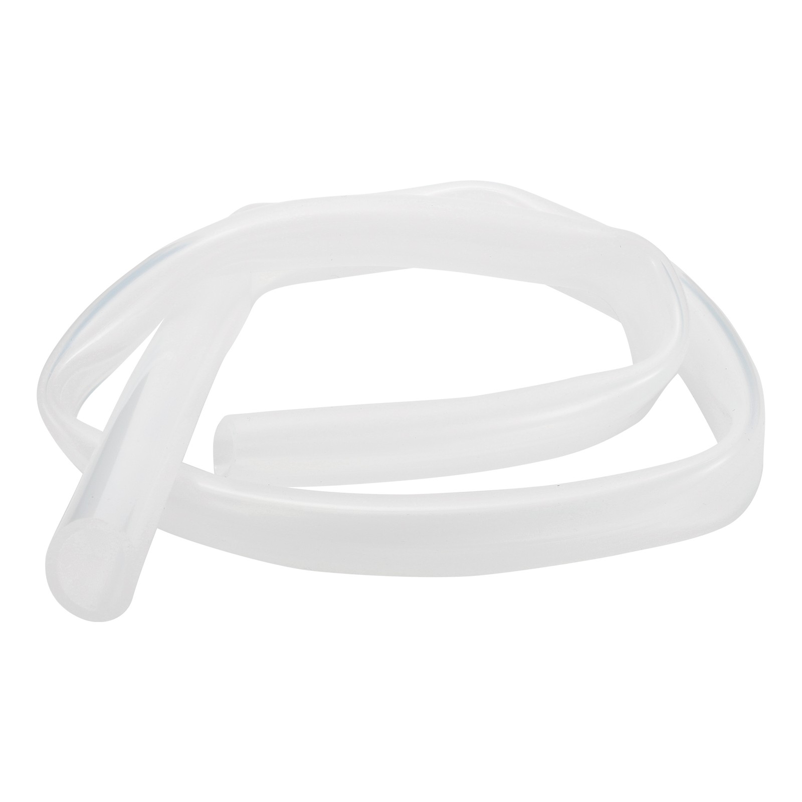 Silicone Suction Tube 3.3FT 13/16″ 20mm ID for Car Transparent 1pc