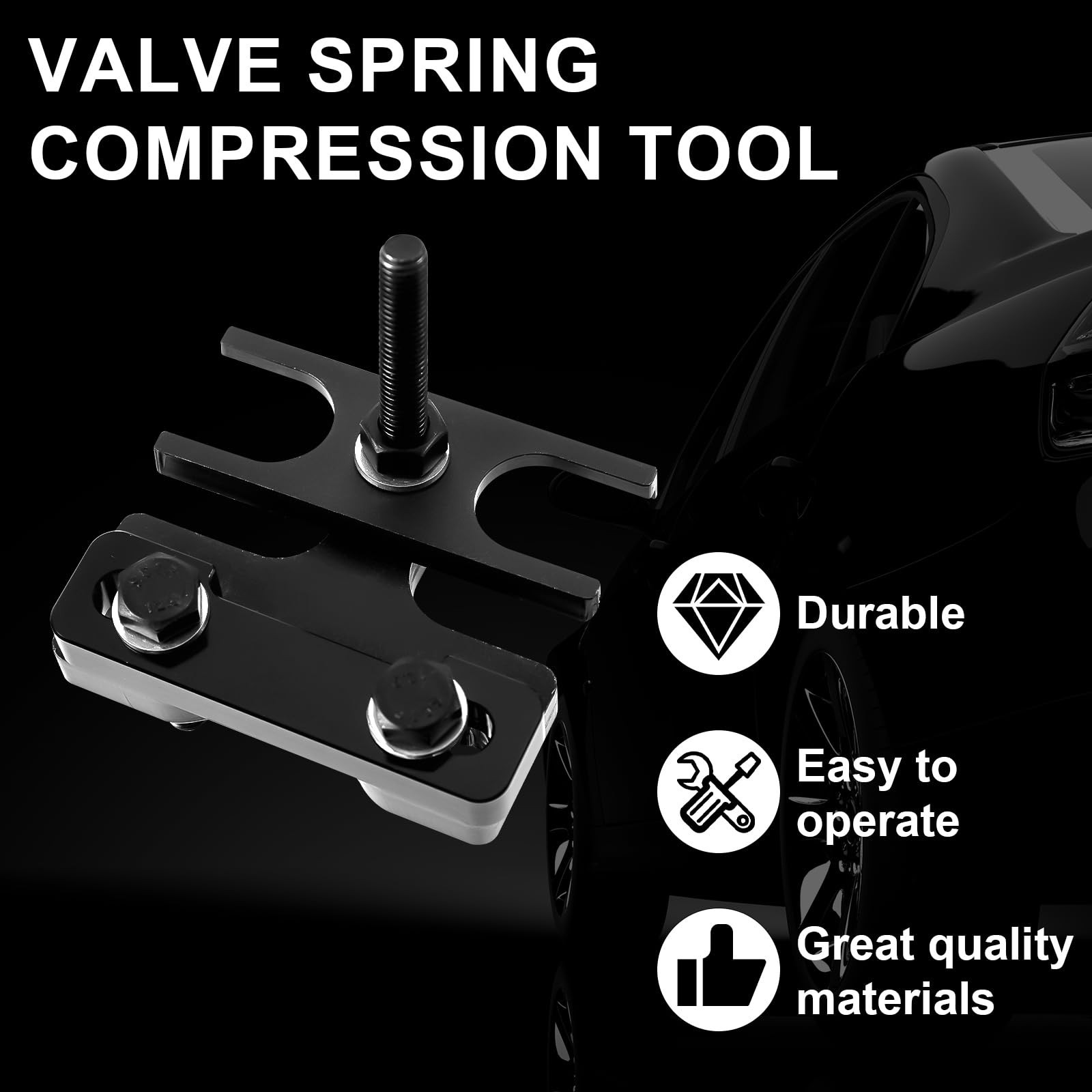 Valve Spring Compressor Tool & Air Valve Holding Hose for LS Engines 4.8L-6.2L