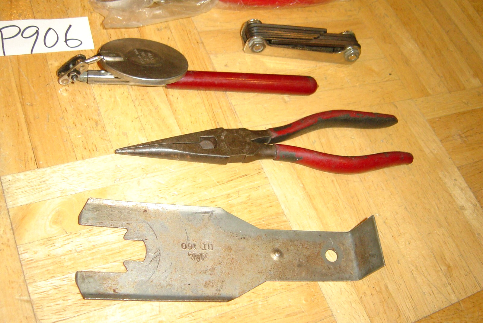 MAC TOOLS 7 PIECE ASSORTED AUTOMOTIVE TOOLS, NEW DIAGONAL CUTTER LOT #6