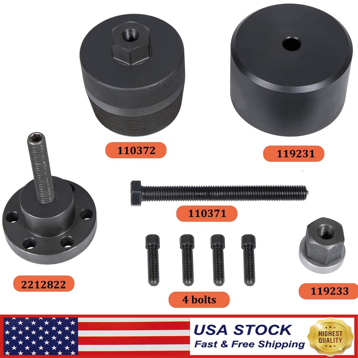 2241 Front Crankshaft Oil Seal Remover & Installer Kit for BMW N20/N26 Engines