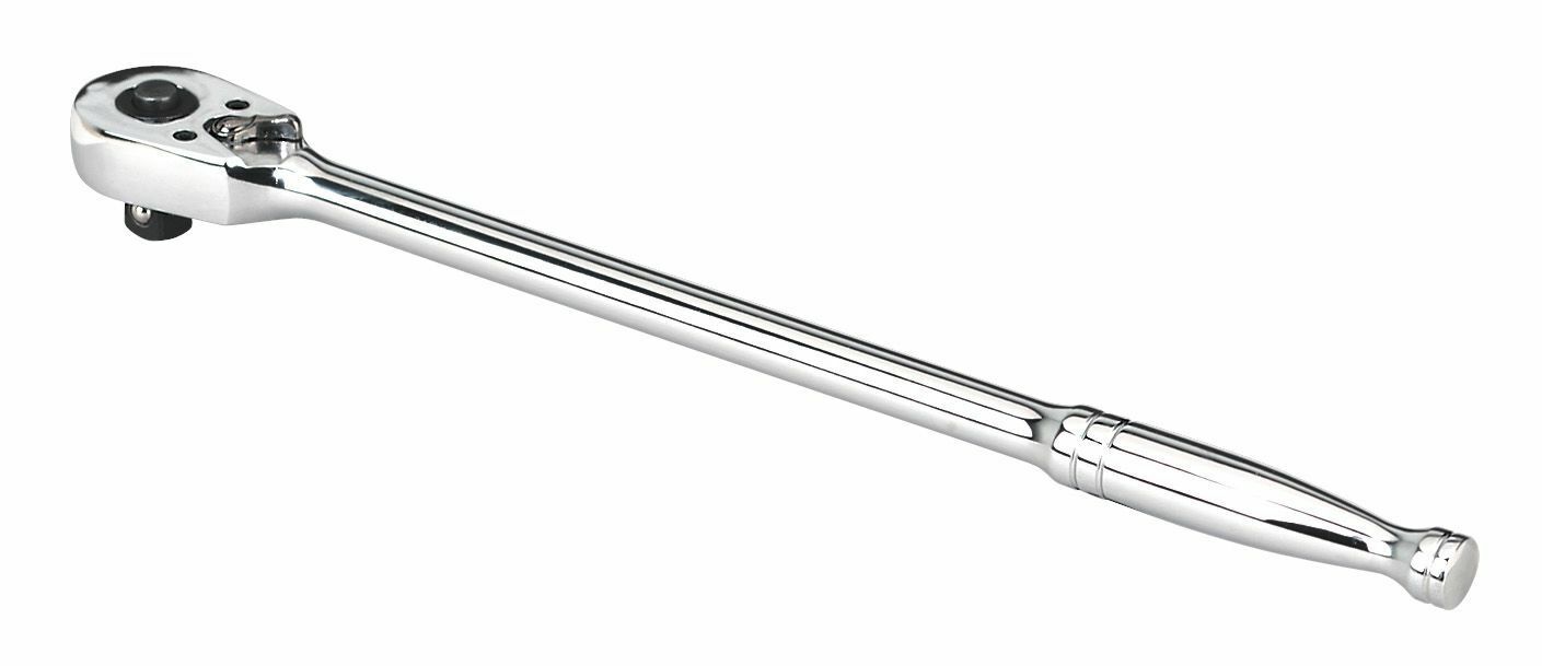 Sealey AK662L Ratchet Wrench Long Pattern 375mm 1/2″Sq Drive Pear-Head Flip