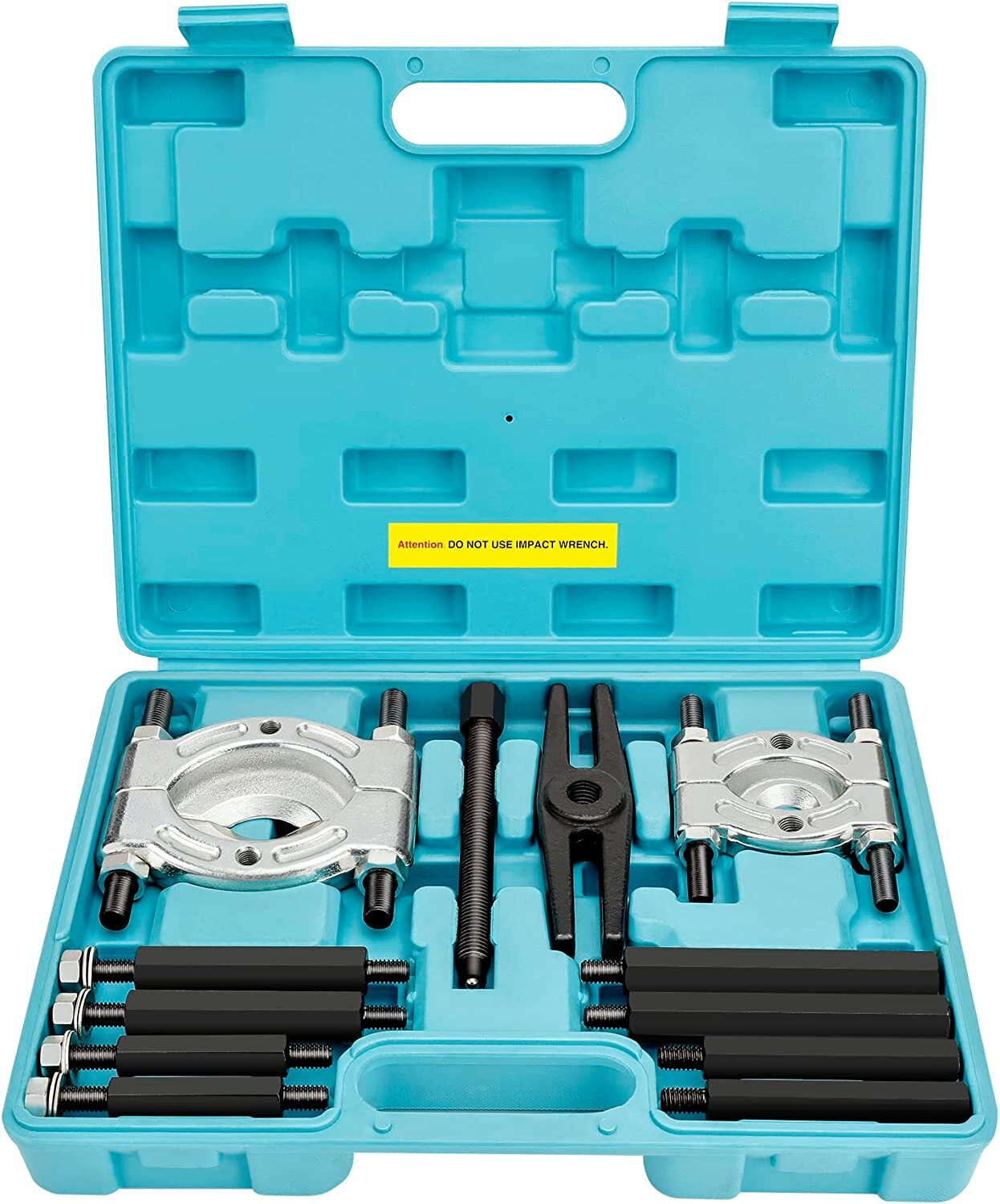 DURATECH 12PC Bearing Puller Set 5 T Capacity Heavy Duty Flywheel Separator Tool