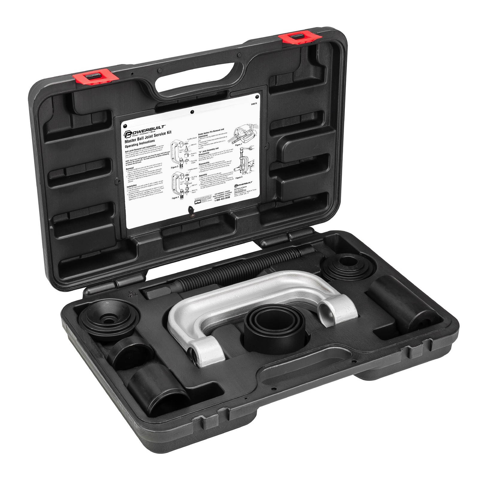 Powerbuilt 10 Piece Ball Joint Service Set – 940579