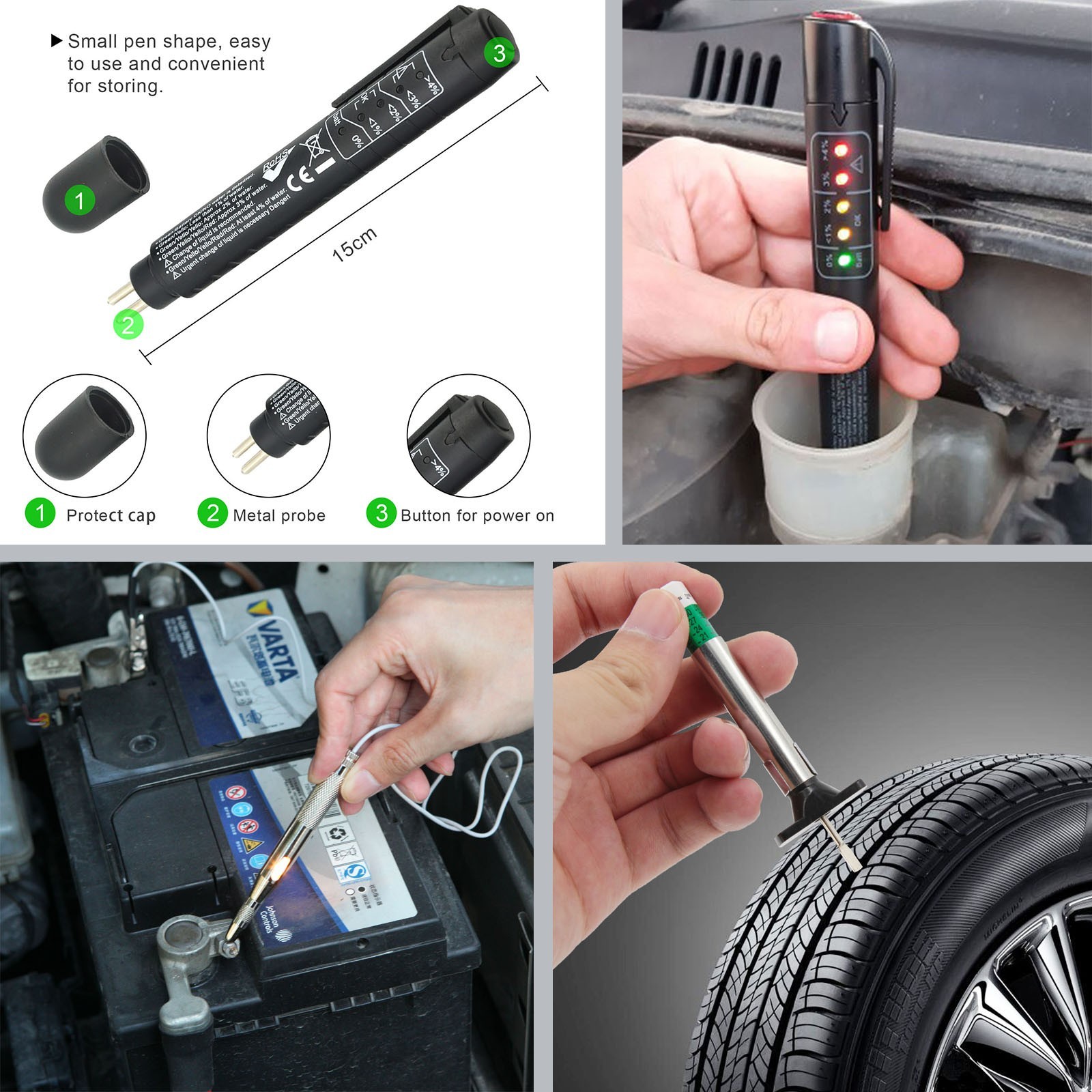 121pcs Pin Ejector Wire Kit Extractor Connector Puller Car Terminal Removal Tool