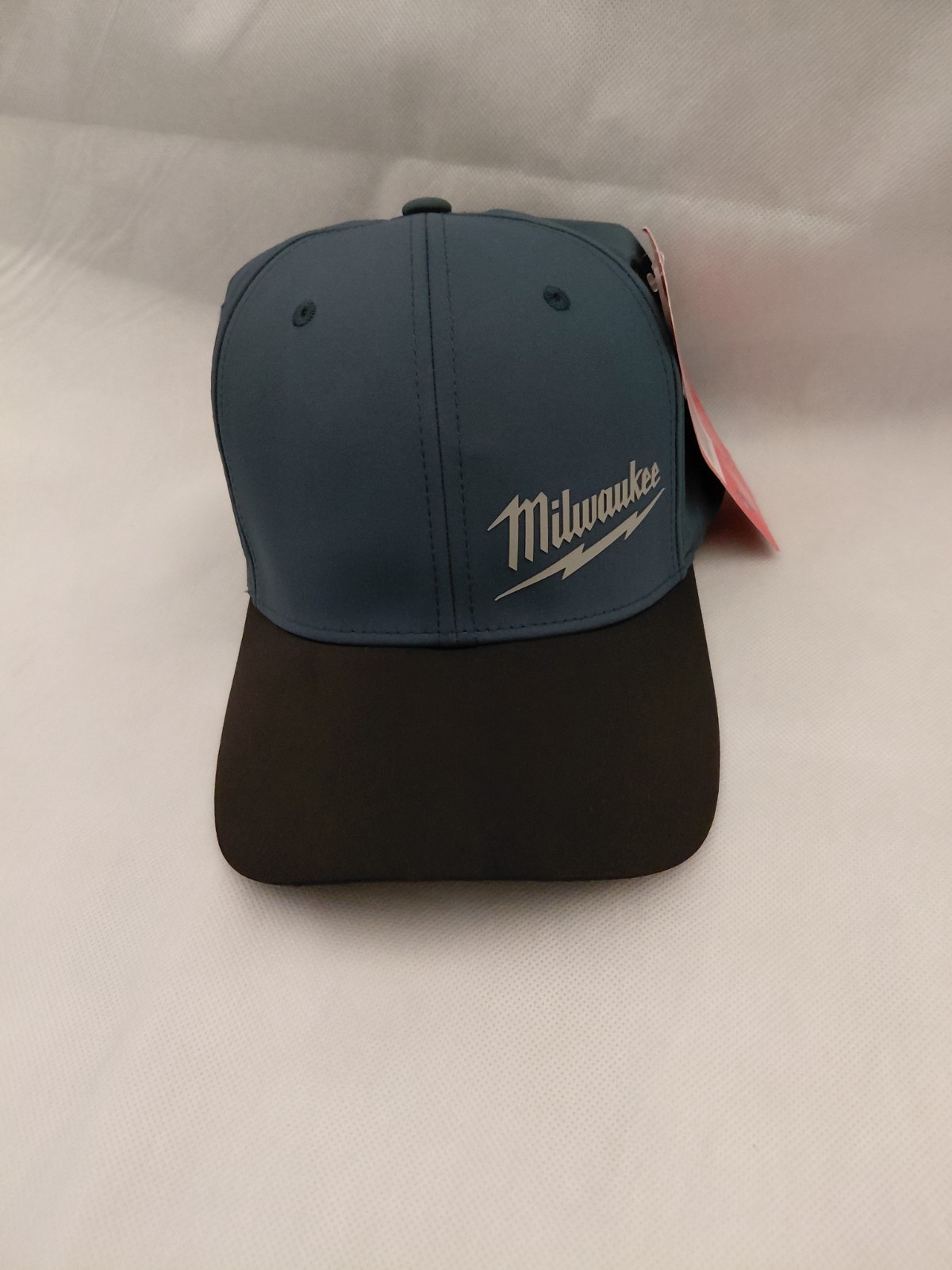 Milwaukee Large/ X-Large Blue/Black Flexfit Workskin Fitted Hat #507BL-LXL