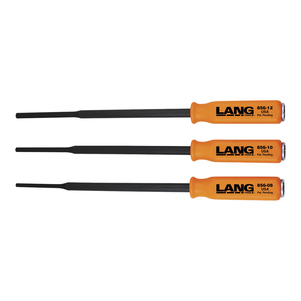Lang Tools (Kastar) 3pc. 16″ Long Pin Punch Set