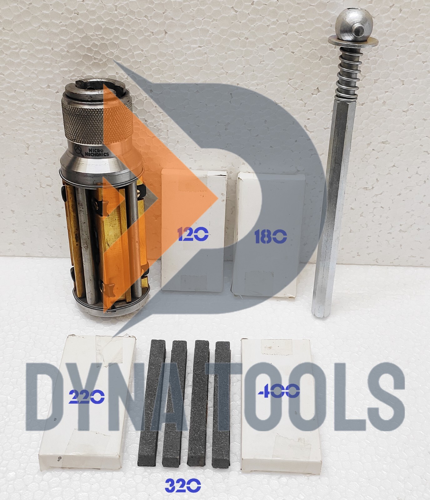 New Cylinder Engine Hone Kit 50 TO 75MM Honing Machine + 5 Set Of Stones