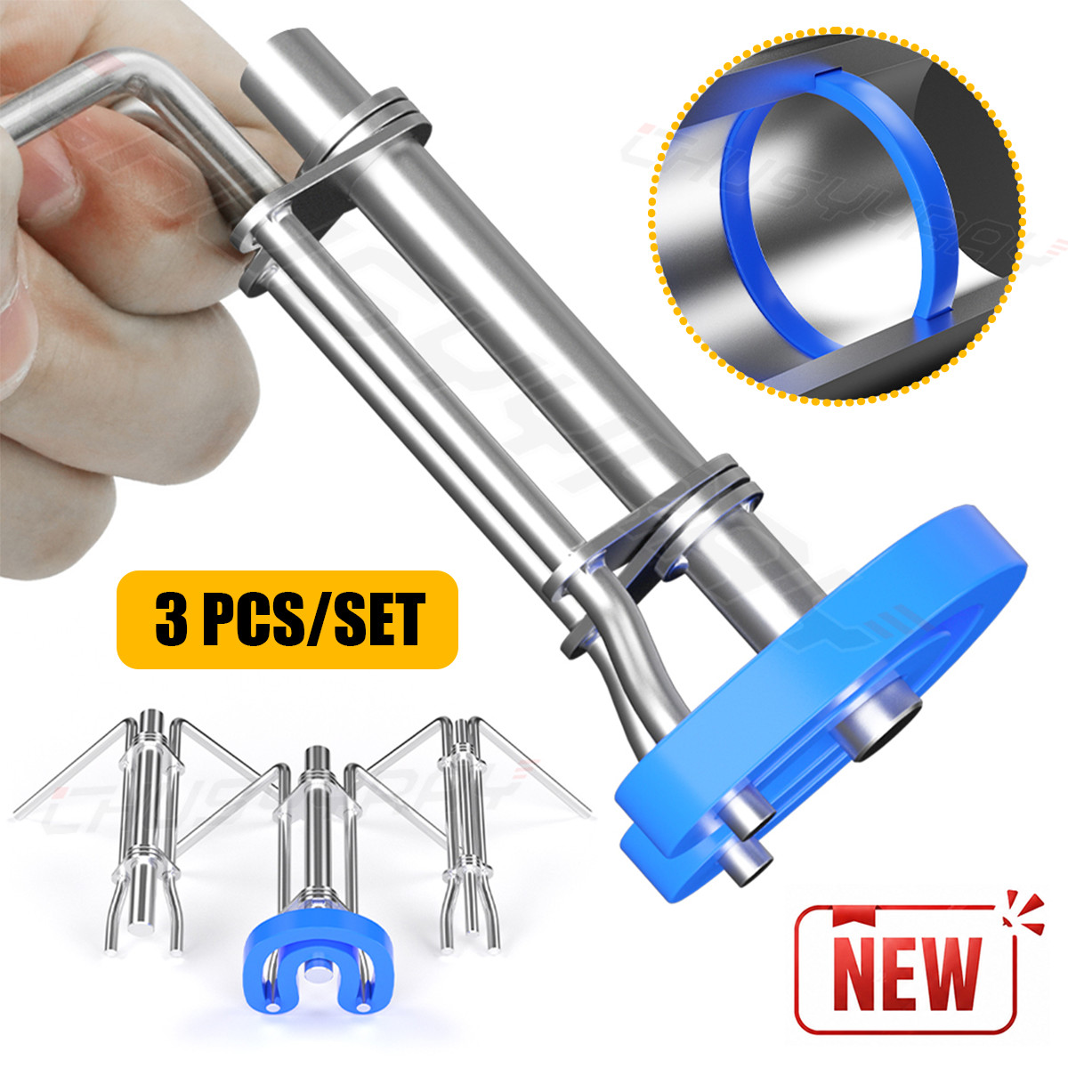 3） Pack Hydraulic Seal Installation Tools Hydraulic Cylinder Piston Repair Seal