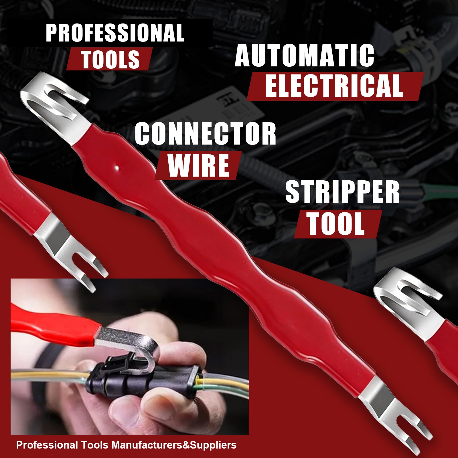3 Pack Electrical Disconnect Pliers,Electrical Connector Separator for Cars