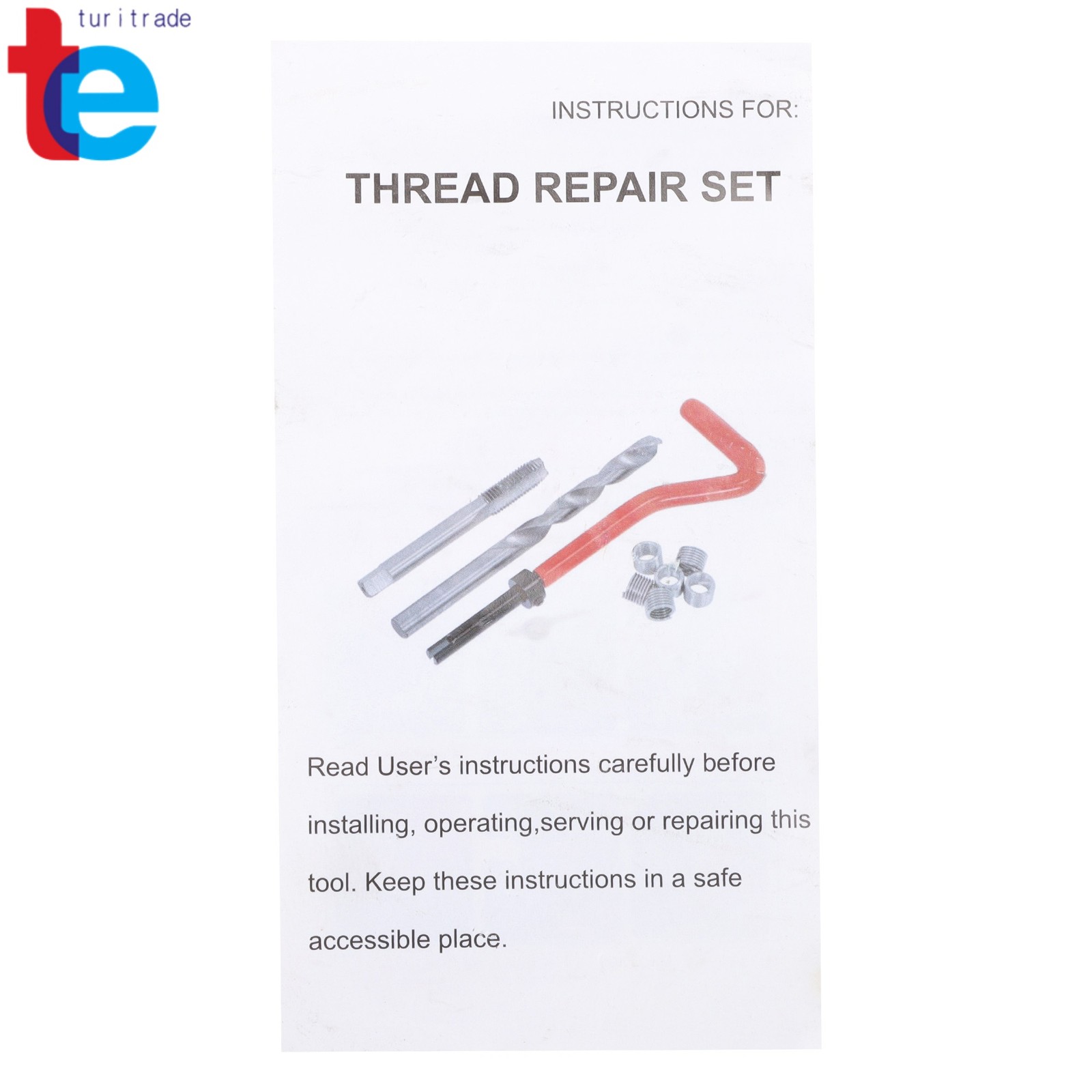Helicoil Thread Repair Kit 338-Piece SAE and Metric Rethreading Tool Kit