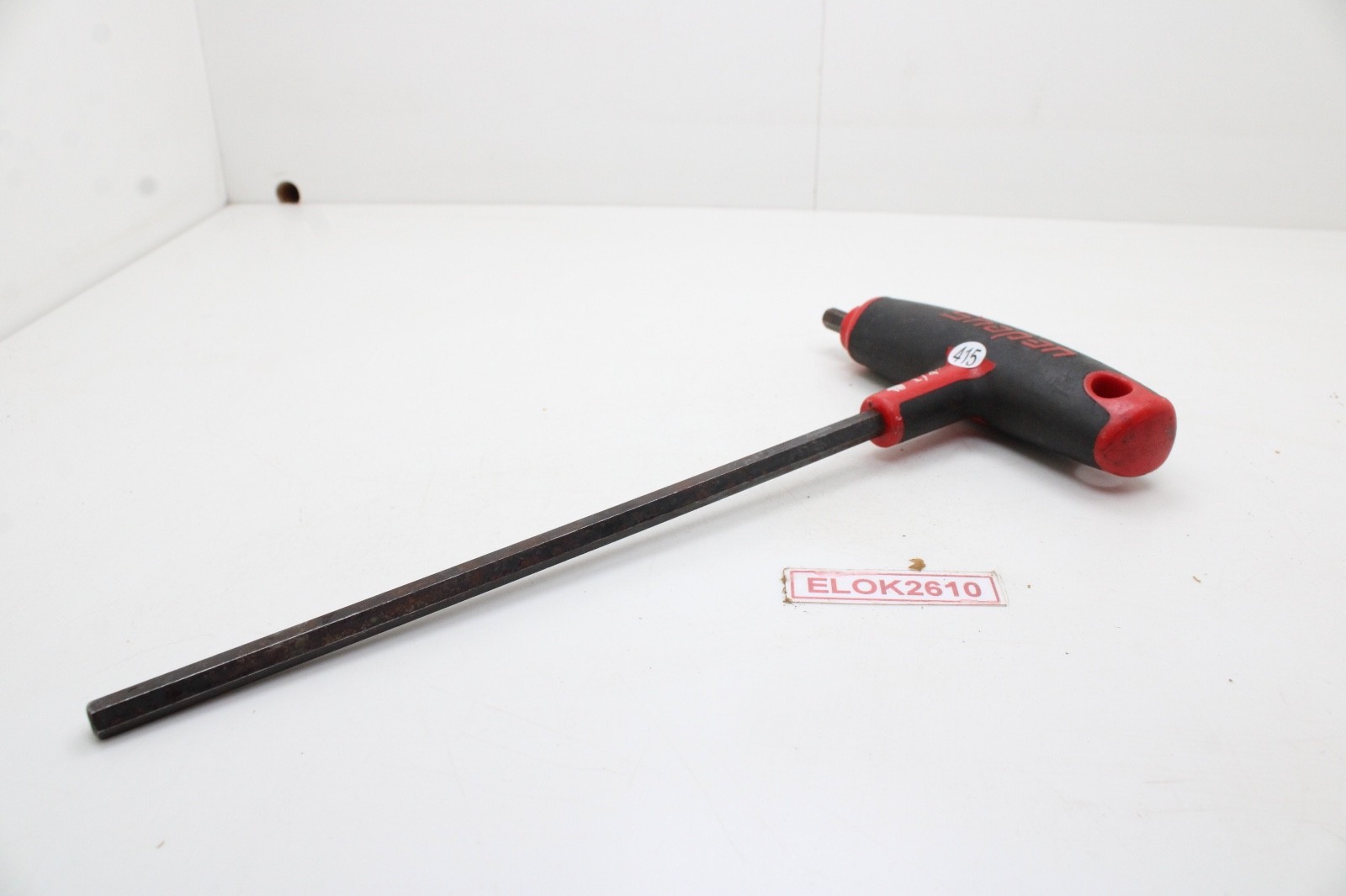 Snap-on AWSG16 1/4″ x 10″ Comfort Grip T-Handle Ball Hex/Allen Wrench USA