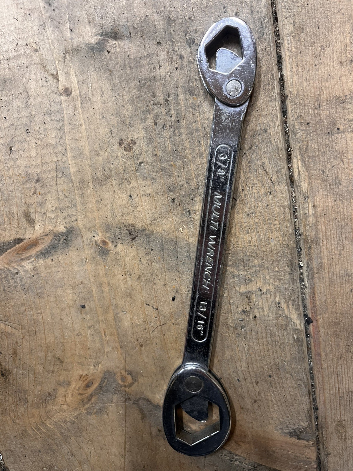 Chrom Vanadium Multi Double Ended 3/8″ – 13/16″ Swivel Head Wrench