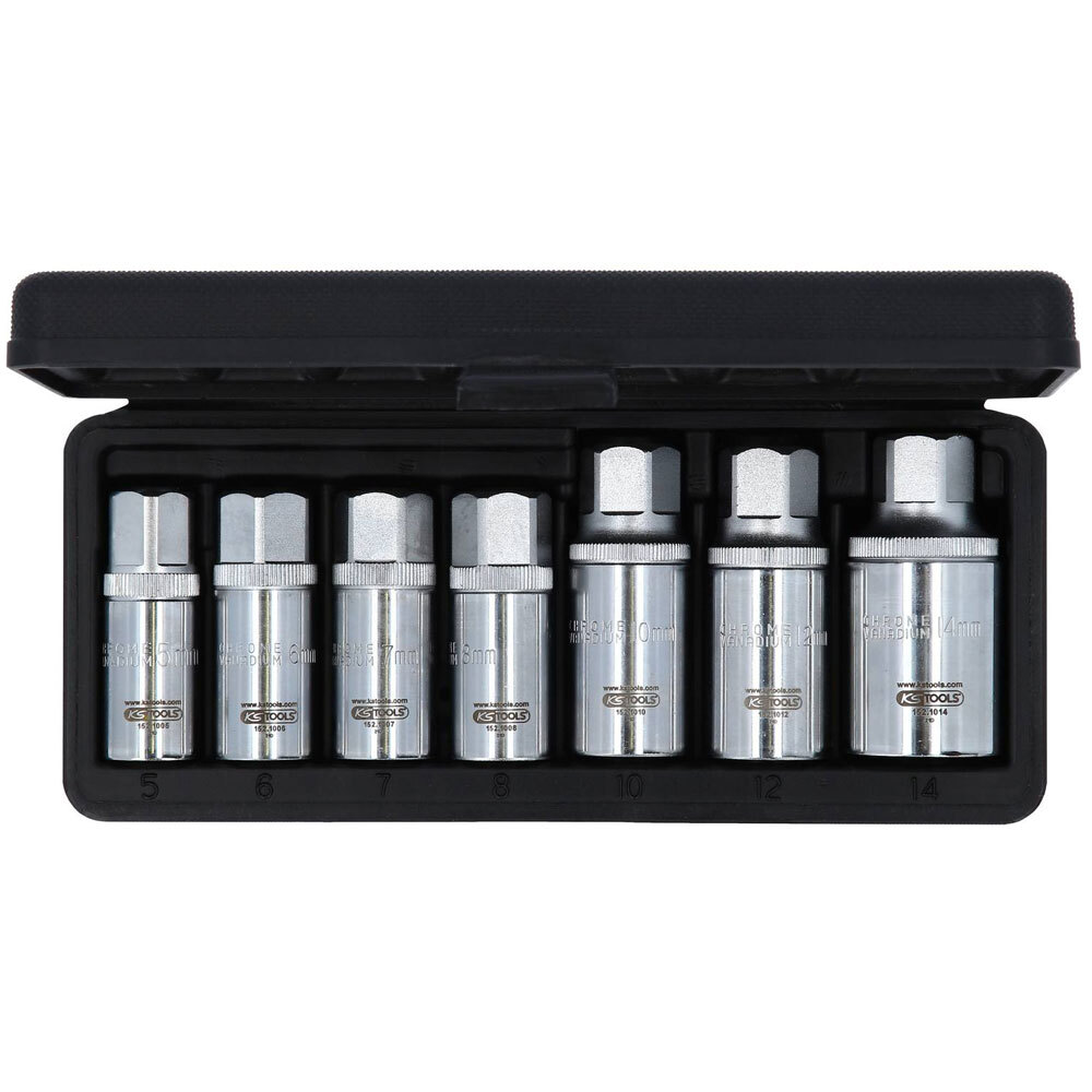 KS Tools 152.1101 Stud Extractor Set, 7 Pcs
