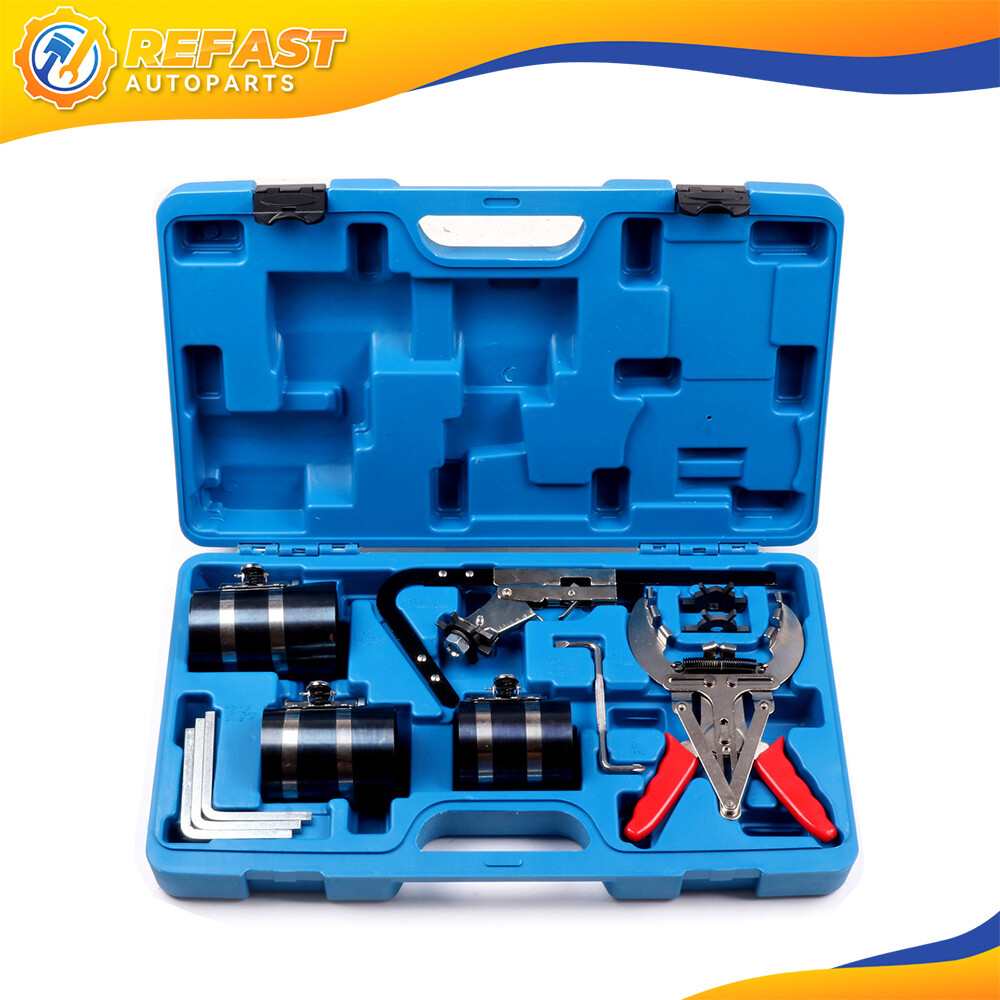 PISTON RING SERVICE TOOL AUTO ENGINE MOTOR CLEANING RING EXPANDER COMPRESSOR KIT