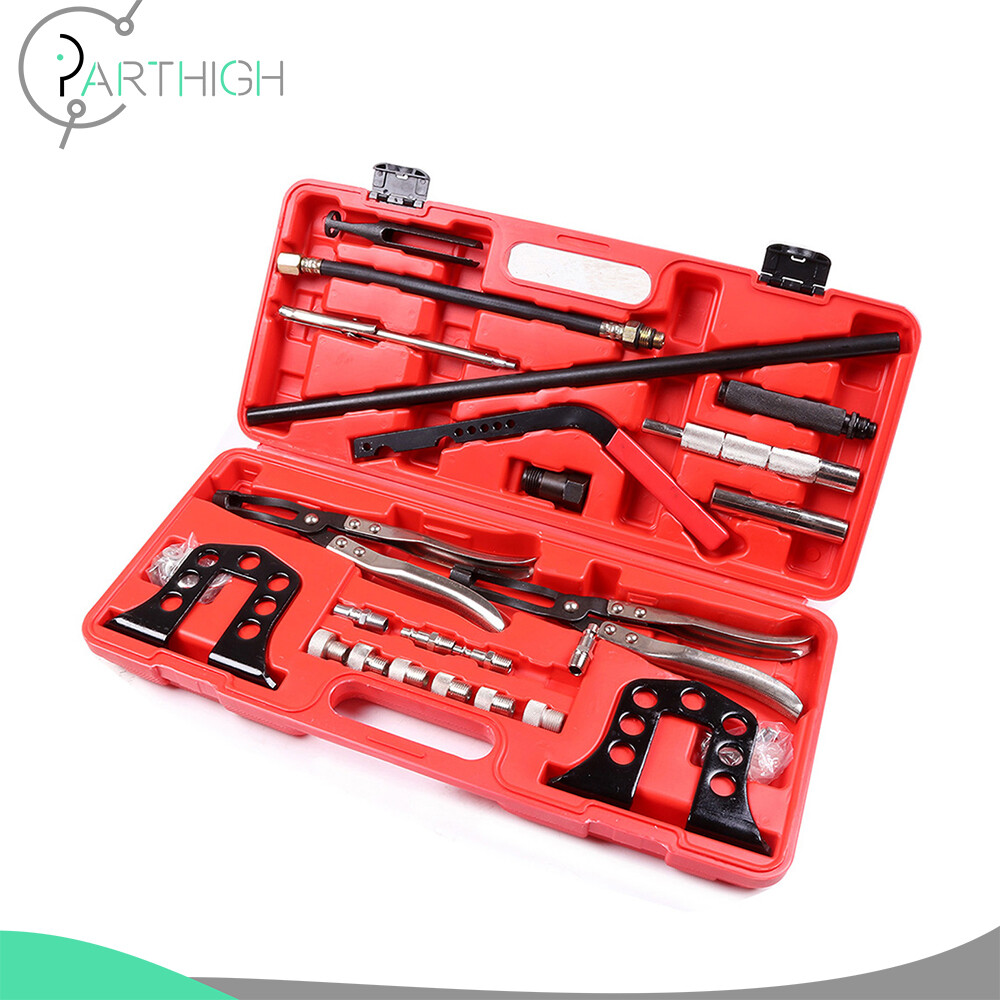 23x Steel Valve Spring Compressor Stem Seal OHV OHC Installer Remover Tool Set